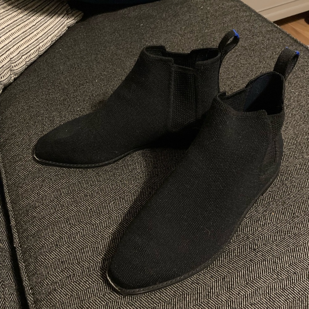 Rothy’s Merino Ankle Boot Black Size 9